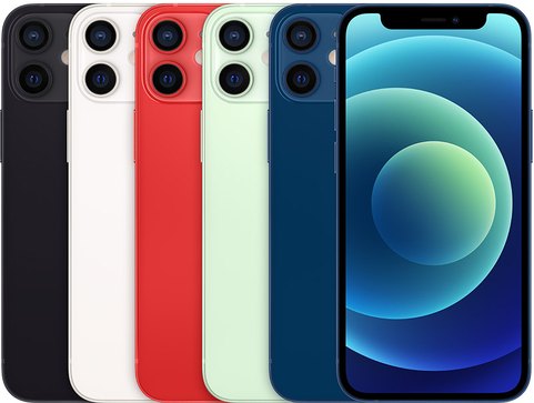 Apple iPhone 12 Mini 5G A2399 Global Dual SIM TD-LTE 64GB (Apple iPhone 13,1)