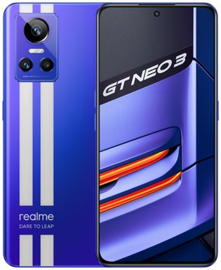 Oppo Realme GT Neo 3 5G 2022 80W Standard Edition Global Dual SIM TD-LTE 256GB RMX3561 (BBK Pickle)