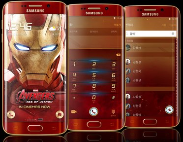 Samsung SM-G925S Galaxy S6 Edge Iron Man Limited Edition LTE-A (Samsung Zero)