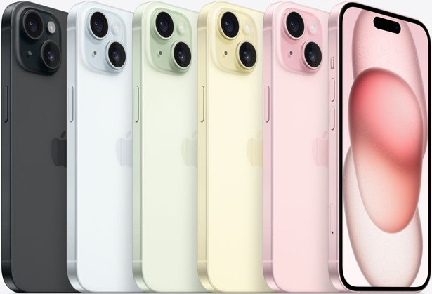 Apple iPhone 15 5G A3089 Dual SIM TD-LTE JP CA MX SA 256GB (Apple iPhone 15,4)