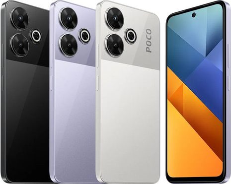 Xiaomi Poco M6 4G Standard Edition Dual SIM TD-LTE IN 128GB 2404APC5FI (Xiaomi Tides)
