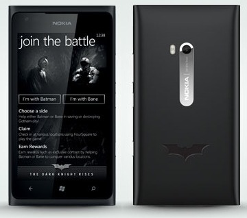 Nokia Lumia 900 Batman The Dark Knight Rises Limited Edition (Nokia Ace)